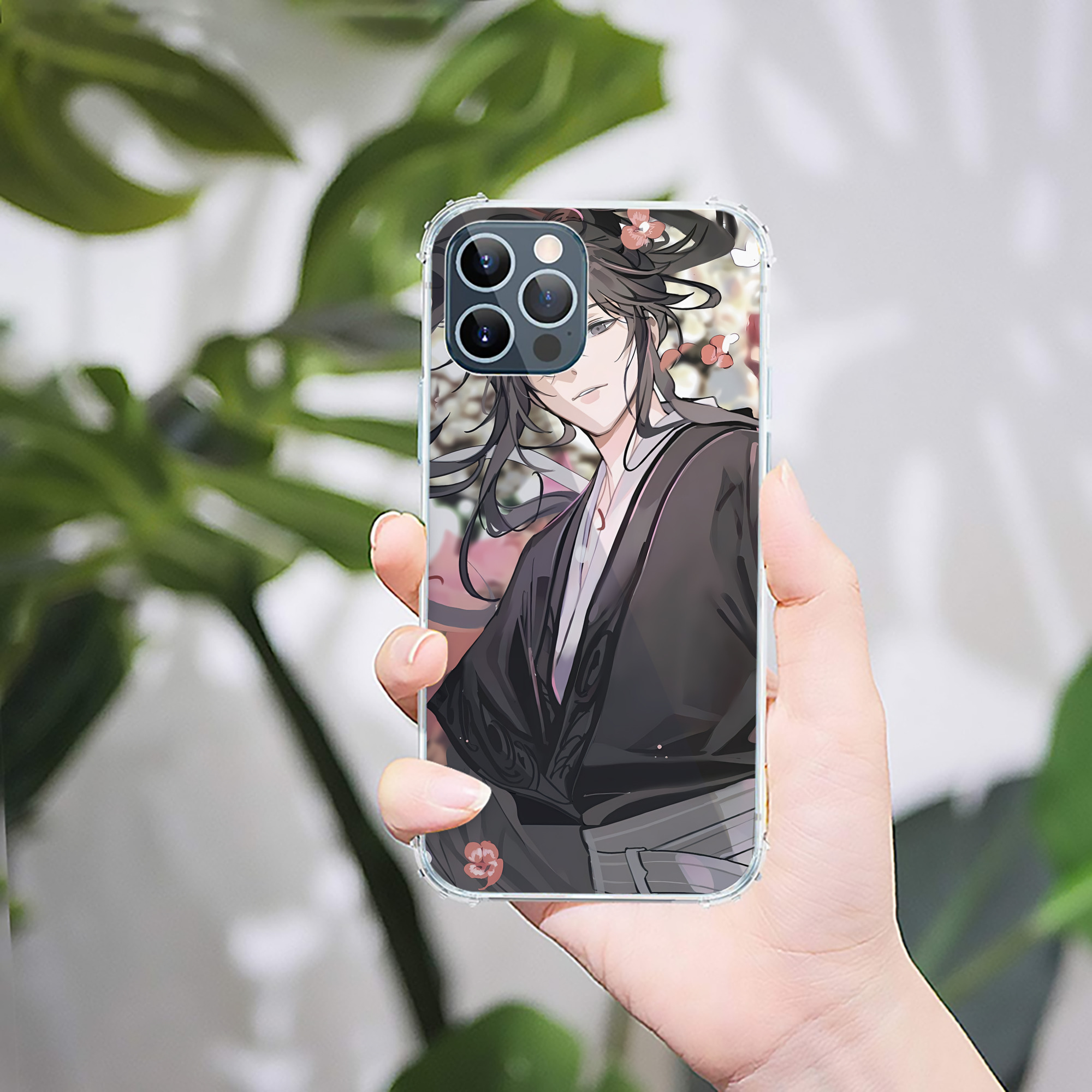 （画像用） 刀剣乱舞 Touken Ranbu 【iPhone 12シリーズ対応】透明スマホケース（クリアソフトケース）